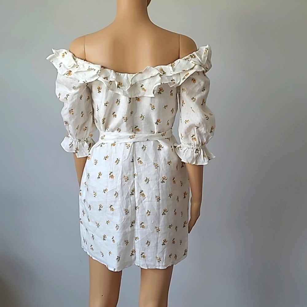 Reformation Indio Dress Mini Rosebud Floral - Picture 4 of 10